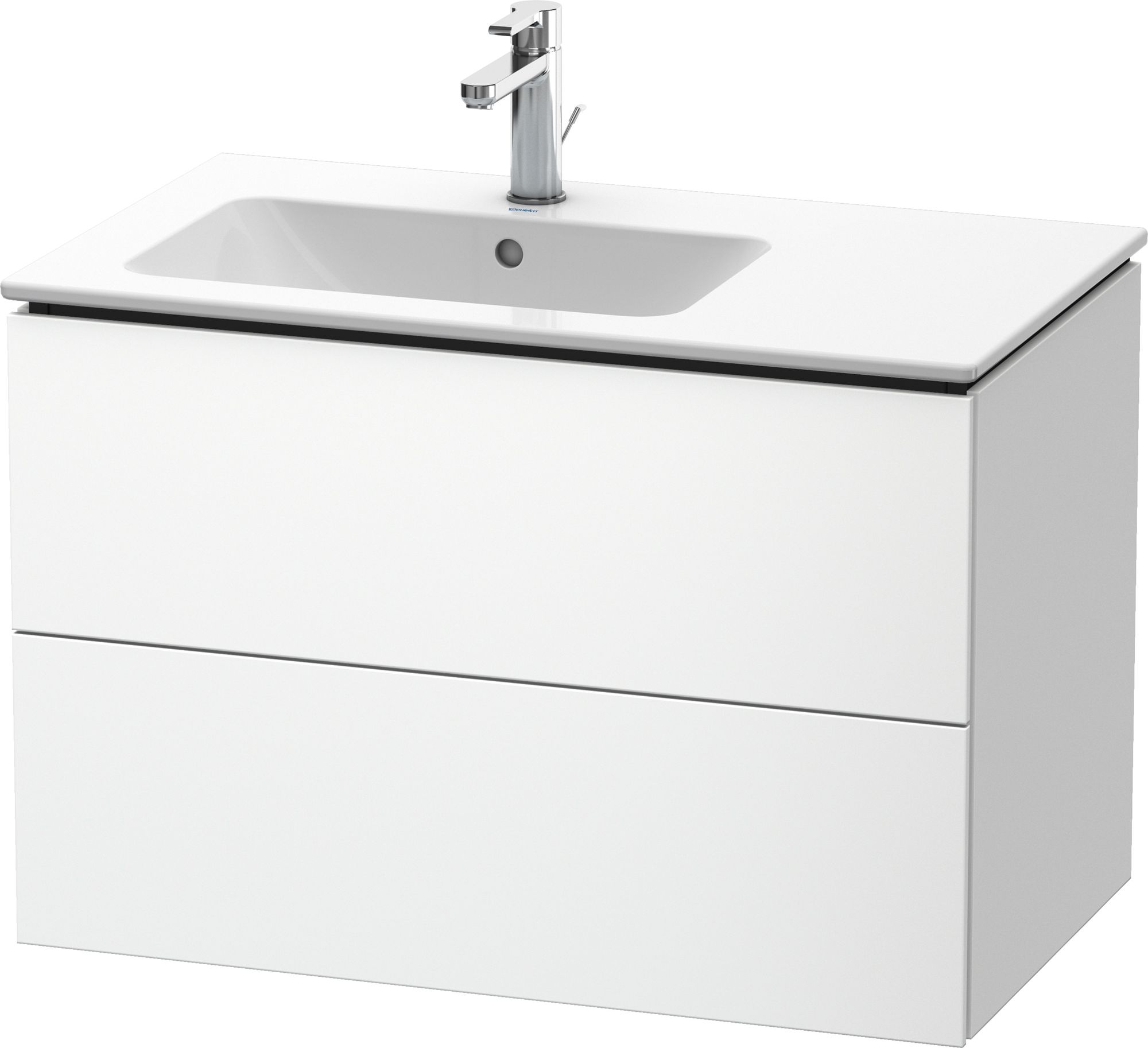 Duravit L-Cube skříňka 82x48.1x55 cm pod umyvadlo závěsná bílá LC629101818