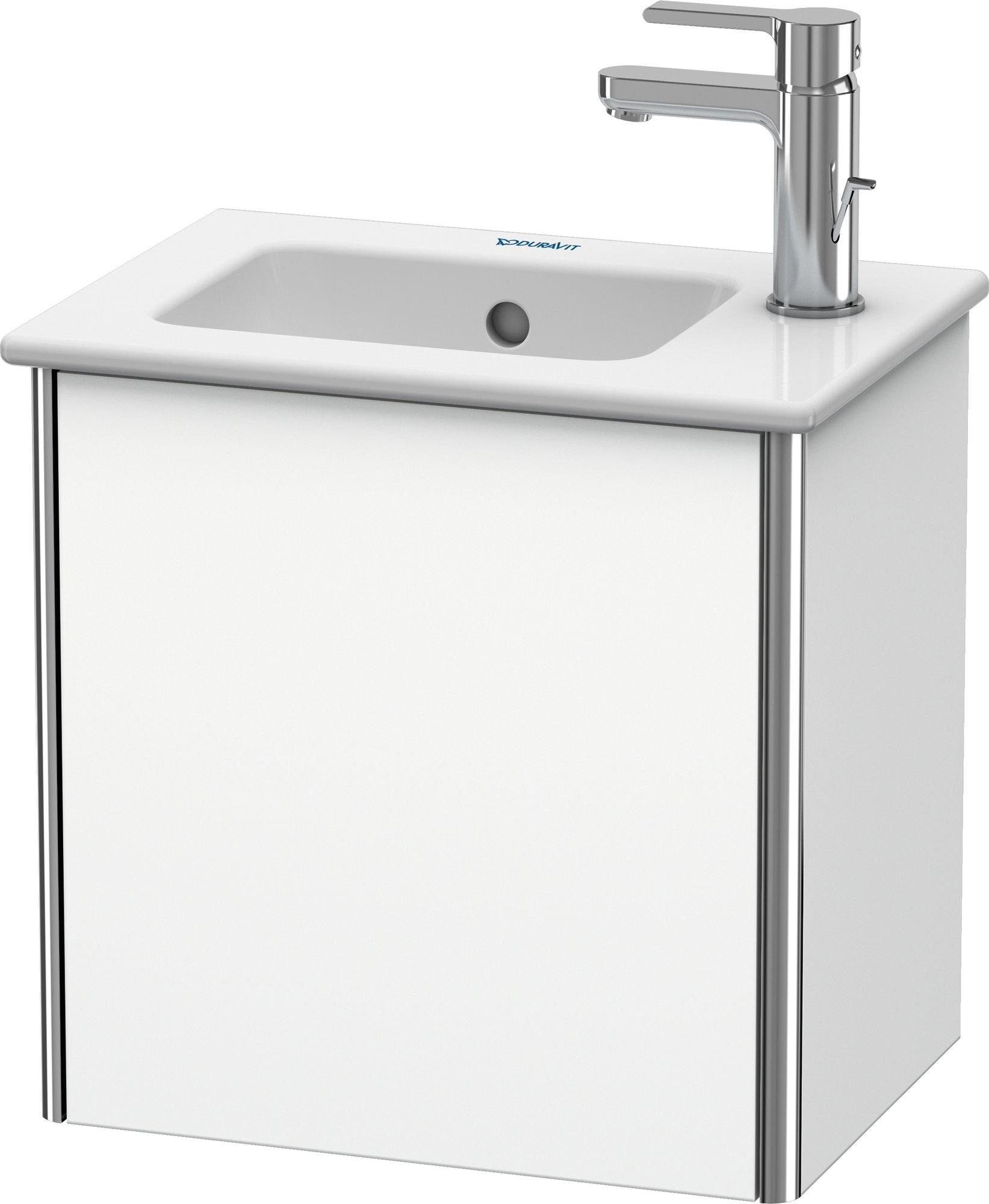 Duravit XSquare skříňka 41x28.9x40 cm pod umyvadlo závěsná bílá XS4170R1818