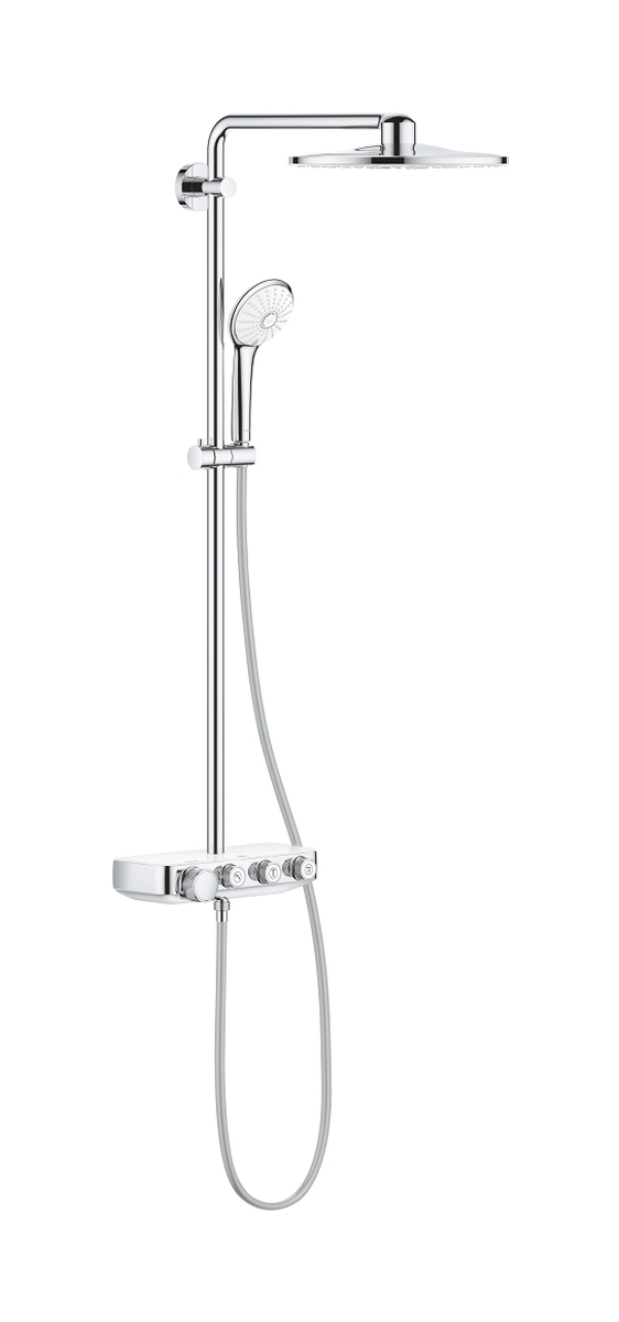 Grohe Euphoria sprchová sada na stěnu s termostatem ano StarLight Chrome 26507LS0