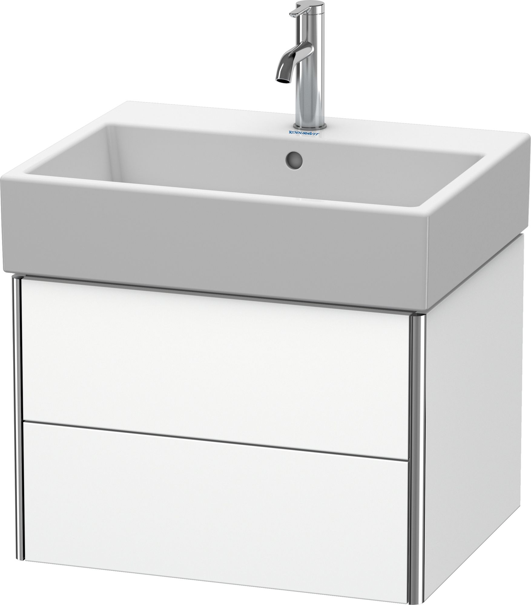 Duravit XSquare skříňka 58.4x46x39.7 cm závěsná pod umyvadlo bílá XS419301818