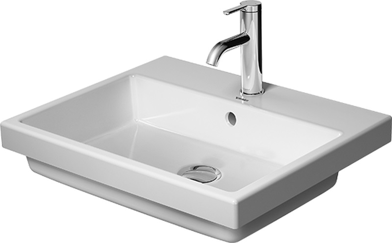Duravit Vero Air umyvadlo 55x45.5 cm obdélníkový zápustný bílá 0383550000