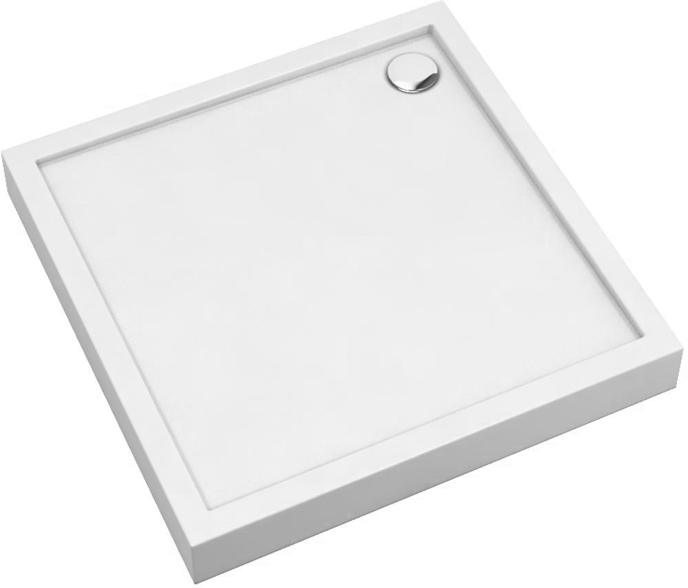 Schedpol Competia New čtvercová sprchová vanička 100x100 cm bílá 3.4632