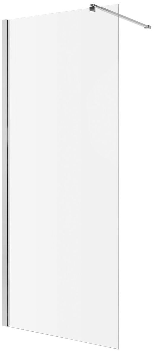 Invena sprchová zástěna walk-in 110 cm chrom lesk/průhledné sklo AK-32-112