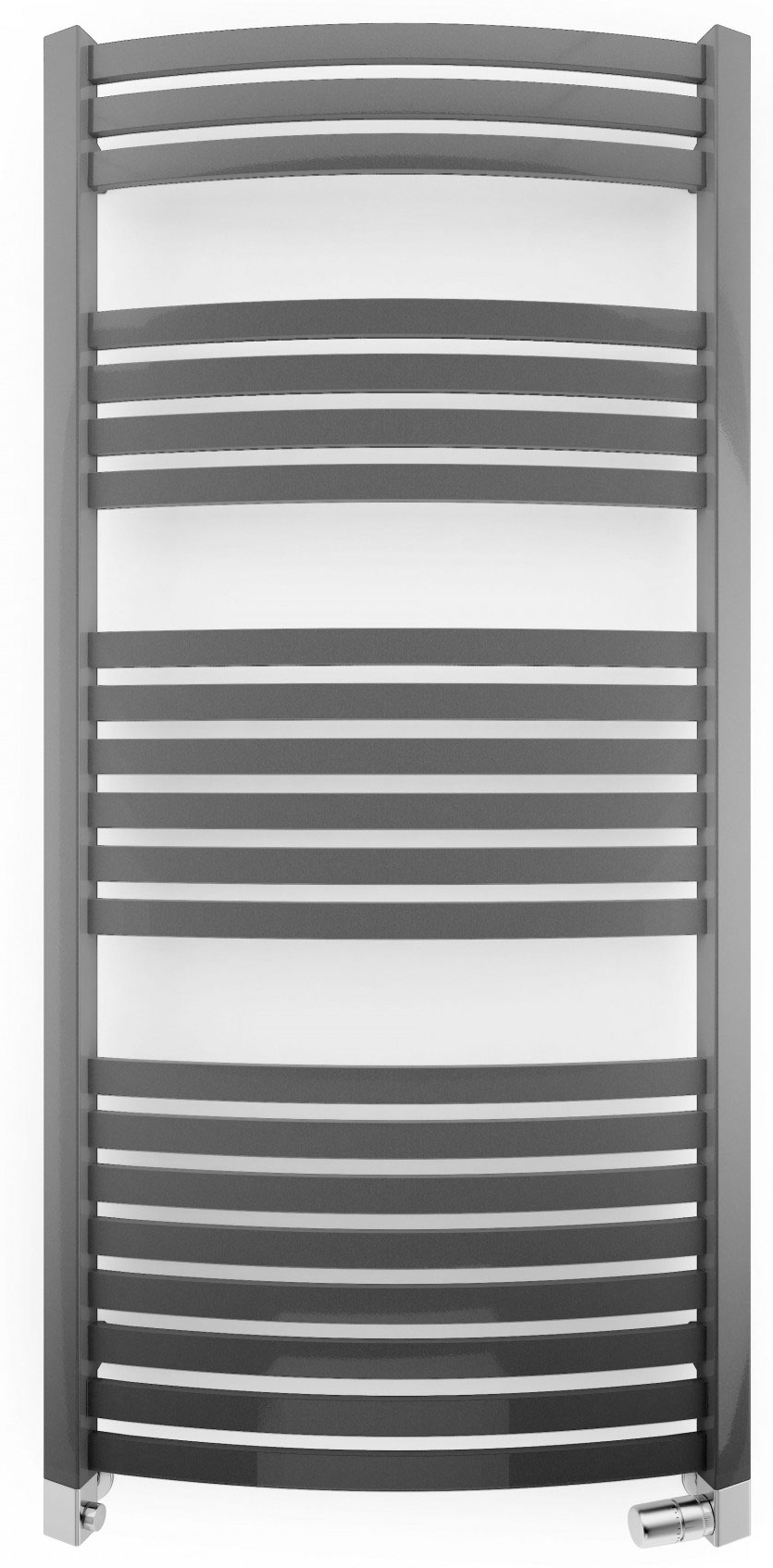 Terma Dexter koupelnový radiátor designově 122x50 cm bílá WGDEX122050K916ZX