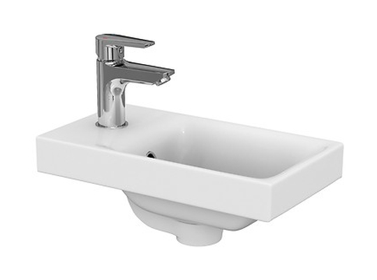 Cersanit Moduo umyvadlo 40x22 cm obdélníkový nábytkový bílá lesk K116-016