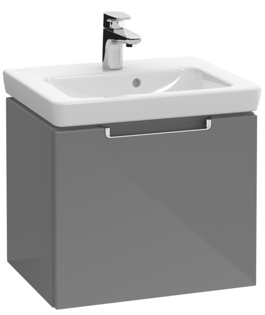 Villeroy & Boch Subway 2.0 skříňka 48.5x38x42 cm pod umyvadlo závěsná šedá A68510FP