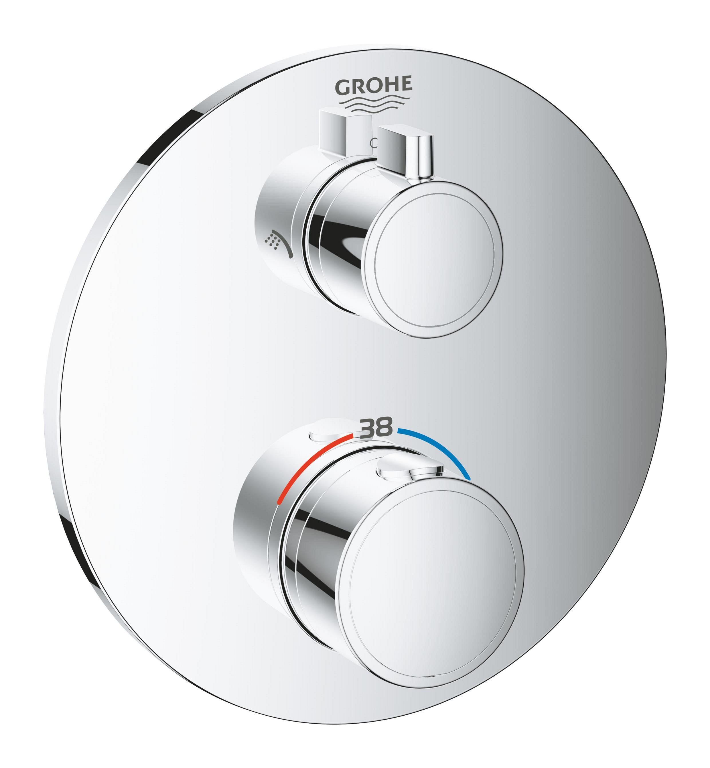 Grohe Grohtherm vanová baterie pod omítku ano StarLight Chrome 24076000