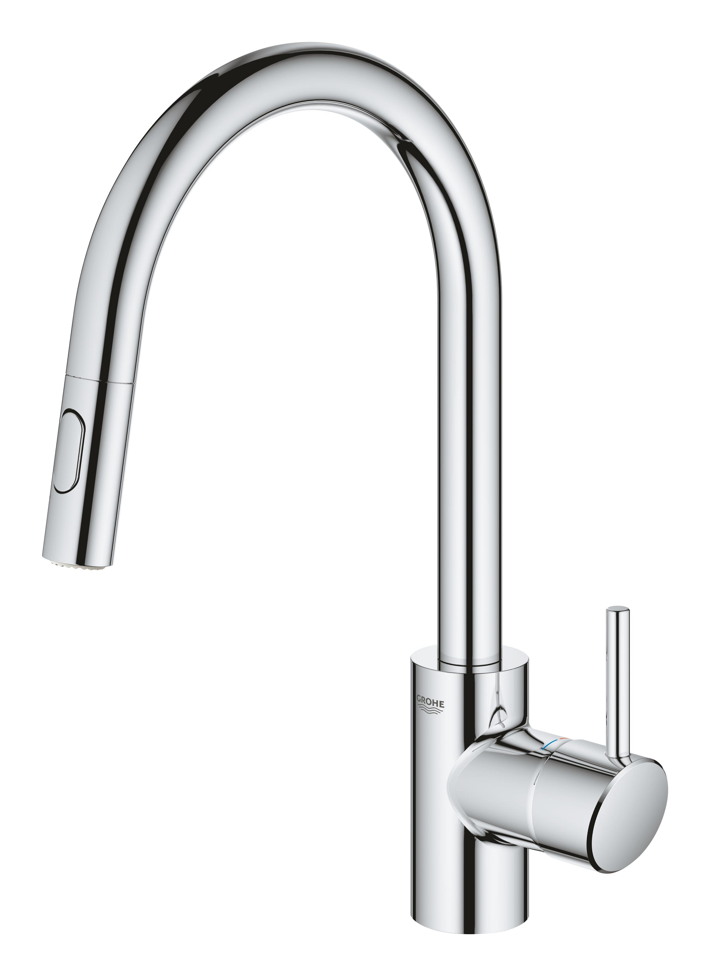 Grohe Concetto kuchyňská baterie stojící StarLight Chrome 31483002