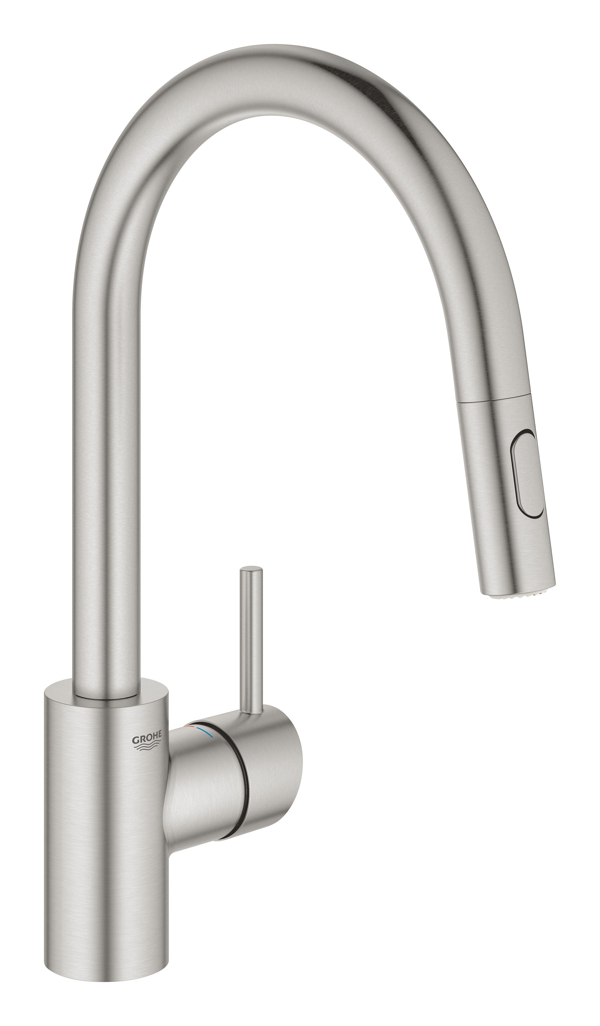 Grohe Concetto kuchyňská baterie stojící SuperSteel 31483DC2