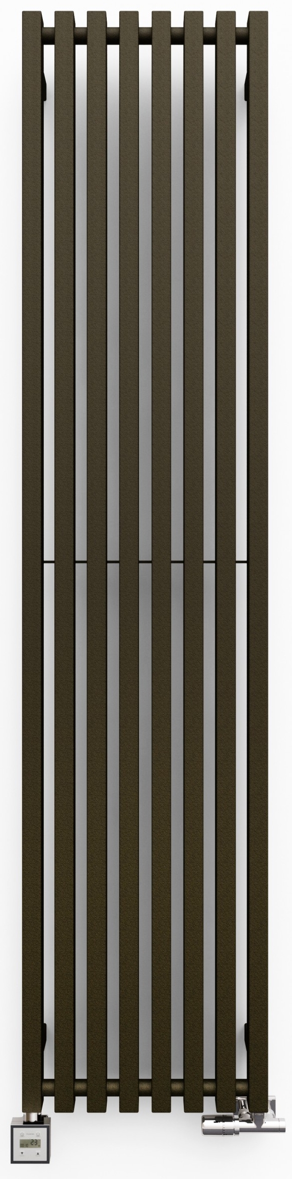 Terma Triga koupelnový radiátor designově 130x38 cm bílá WGTRG130038K916Z8