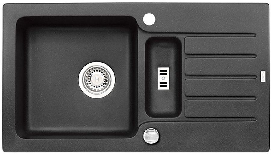 Alveus Niagara granitový dřez 78x43.5 cm černá 1127091