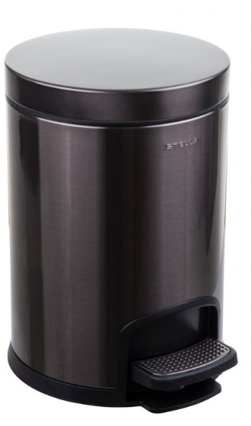 Stella odpadkový koš 5 l šedá 20.20105-B