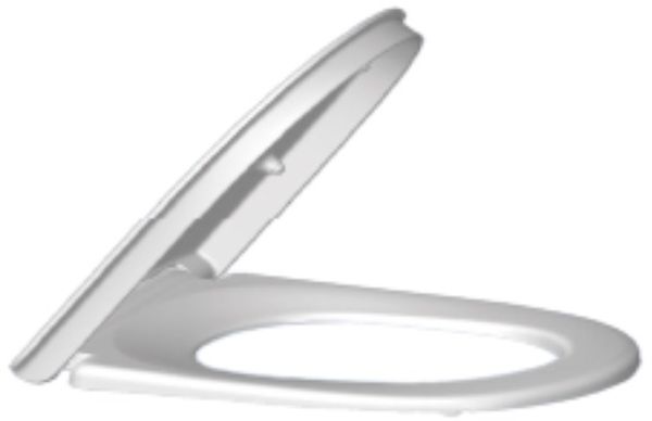 Villeroy & Boch O.Novo Vita záchodové prkénko pro osoby se zdravotním postižením bílá 9M7261T1