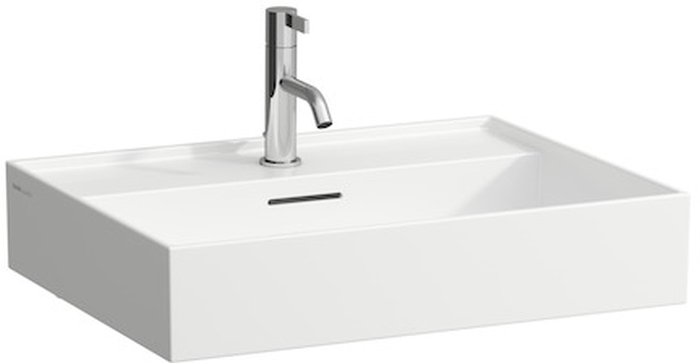 Laufen Kartell umyvadlo 60x46 cm obdélníkový na pult bílá lesk H8163330001091