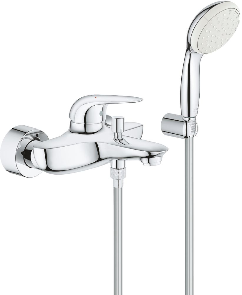 Grohe Eurostyle vanová baterie na stěnu StarLight Chrome 2372930A