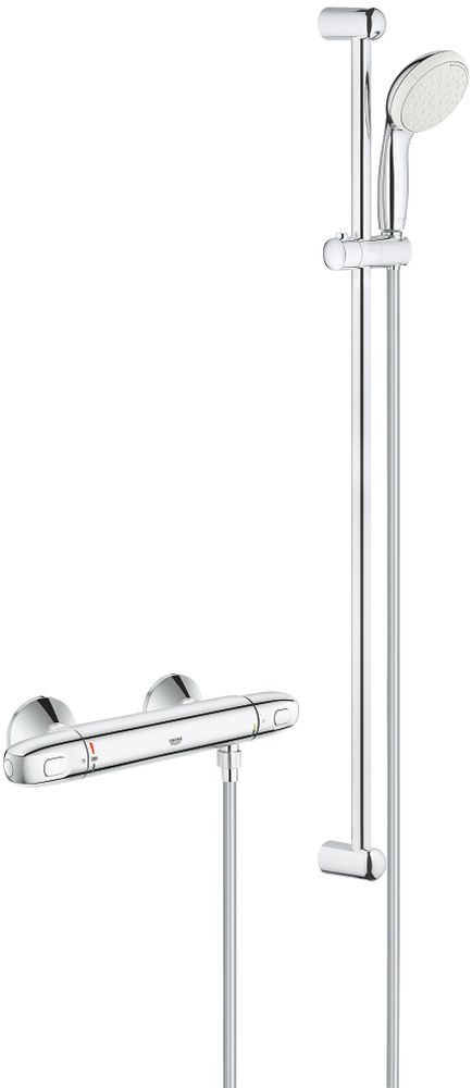 Grohe Grohtherm 1000 sprchová sada nastěnná ano chrom 34256004