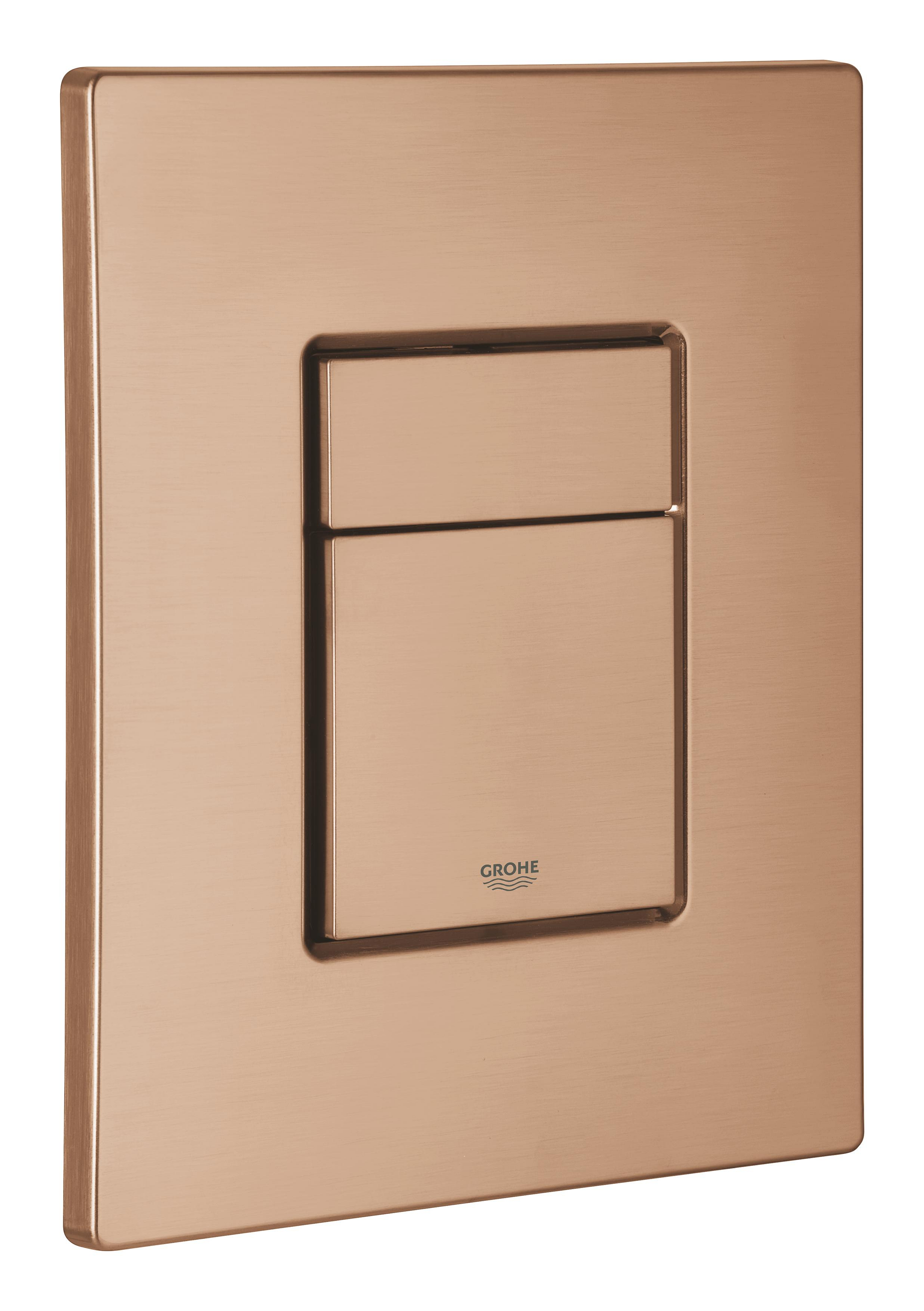 Grohe Skate splachovací tlačítko pro WC Brushed Warm Sunset 38732DL0