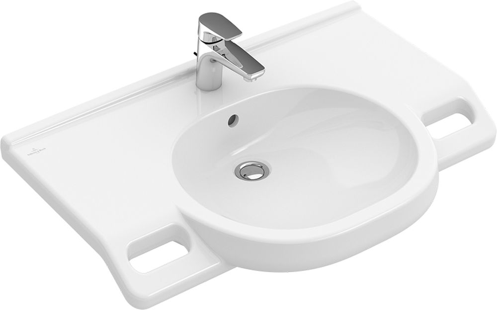 Villeroy & Boch O.Novo Vita umyvadlo 80x55 cm klasický pro osoby se zdravotním postižením bílá 41208001