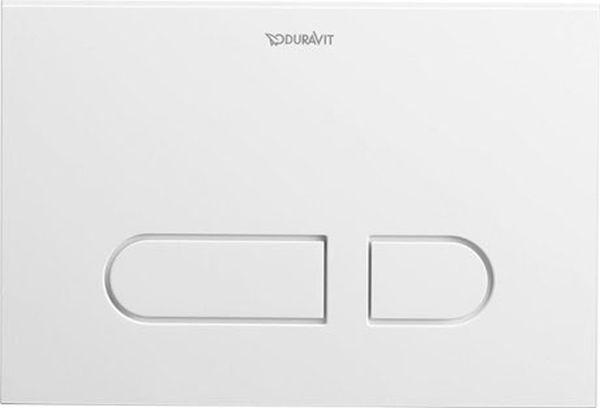 Duravit DuraSystem splachovací tlačítko pro WC bílá WD5001011000