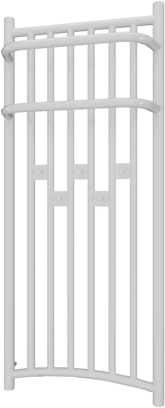 Imers Indeo koupelnový radiátor designově 120x43 cm bílá 0332