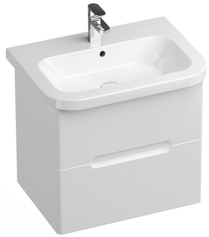 Ravak Chrome skříňka 49x42x44.5 cm závěsná pod umyvadlo bílá X000001289