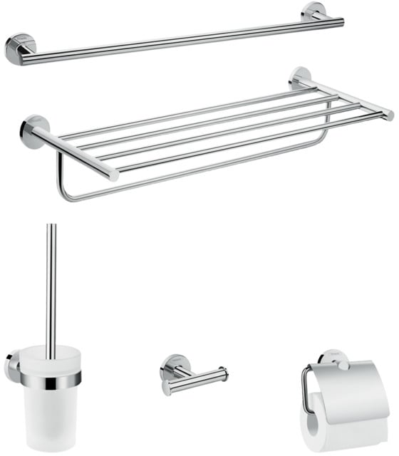 Hansgrohe Logis Universal sada příslušenství 5v1 chrom 41728000