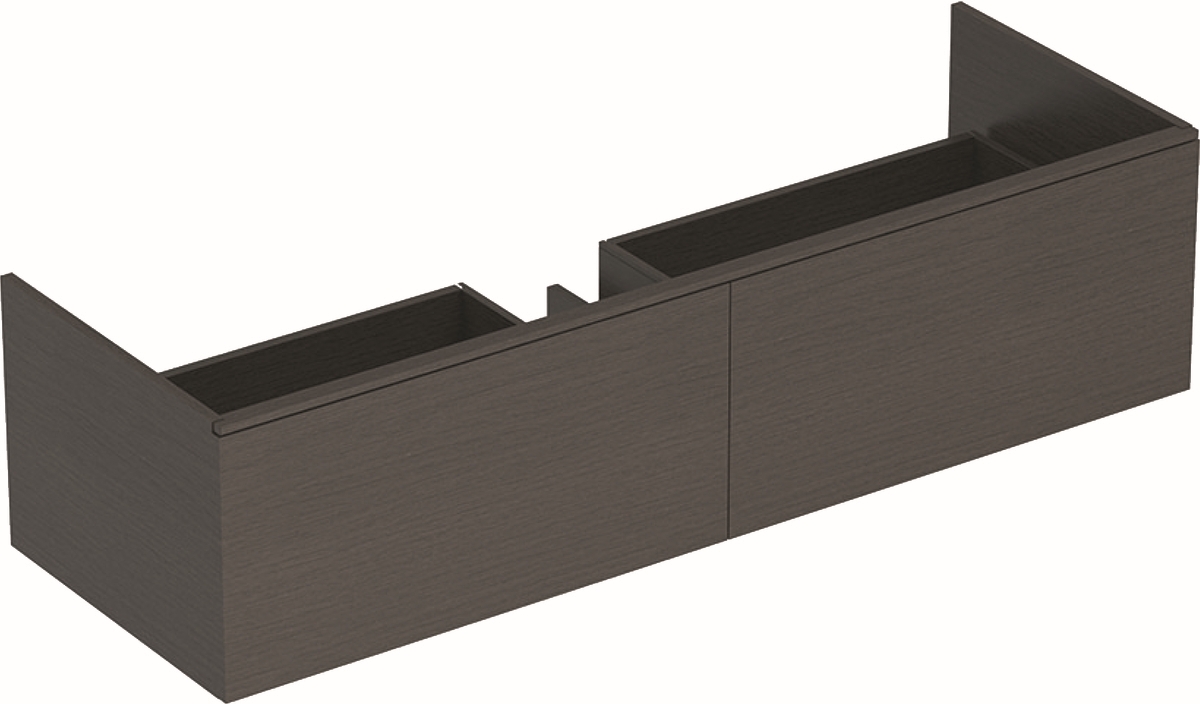 Geberit Xeno2 skříňka 139.5x47.3x35 cm pod umyvadlo závěsná šedá 500.348.43.1