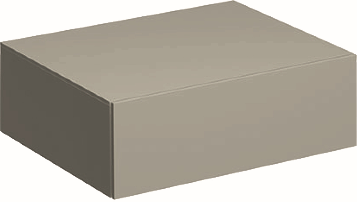 Geberit Xeno2 skříňka 58x46.2x20 cm boční závěsné šedá 500.507.00.1