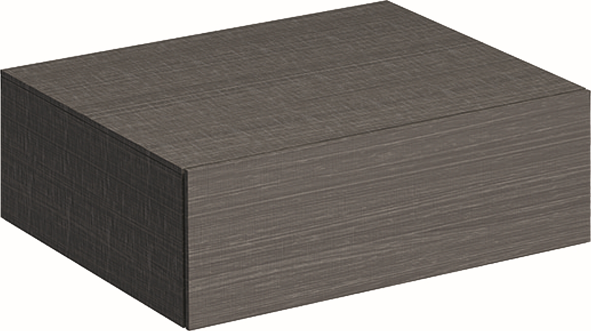 Geberit Xeno2 skříňka 58x46.2x20 cm boční závěsné šedá 500.507.43.1