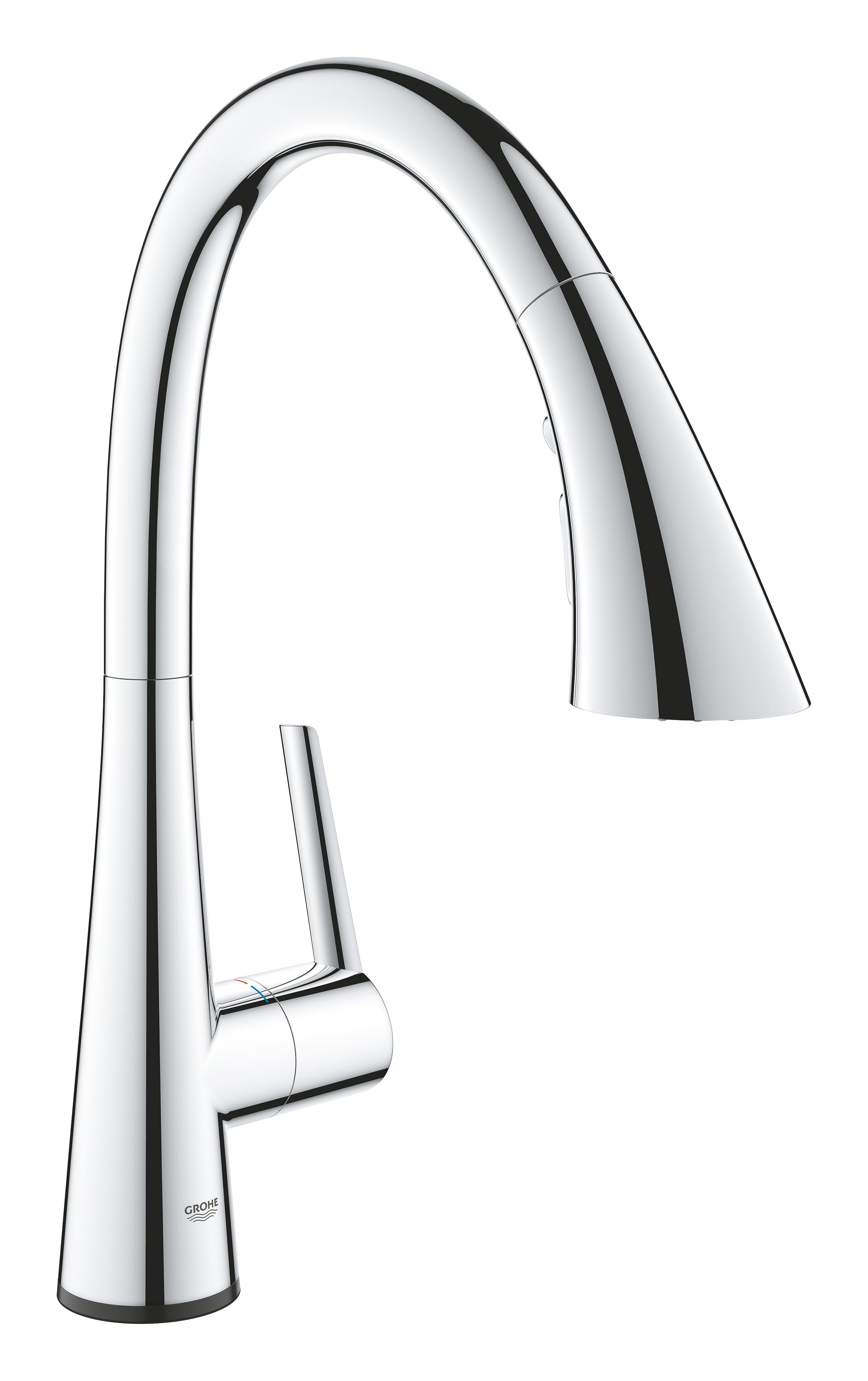 Grohe Zedra kuchyňská baterie stojící StarLight Chrome 30219002