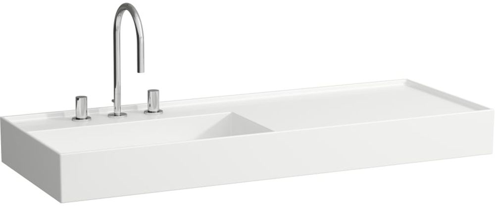 Laufen Kartell umyvadlo 120x46 cm obdélníkový nábytkový bílá lesk H8133320001121