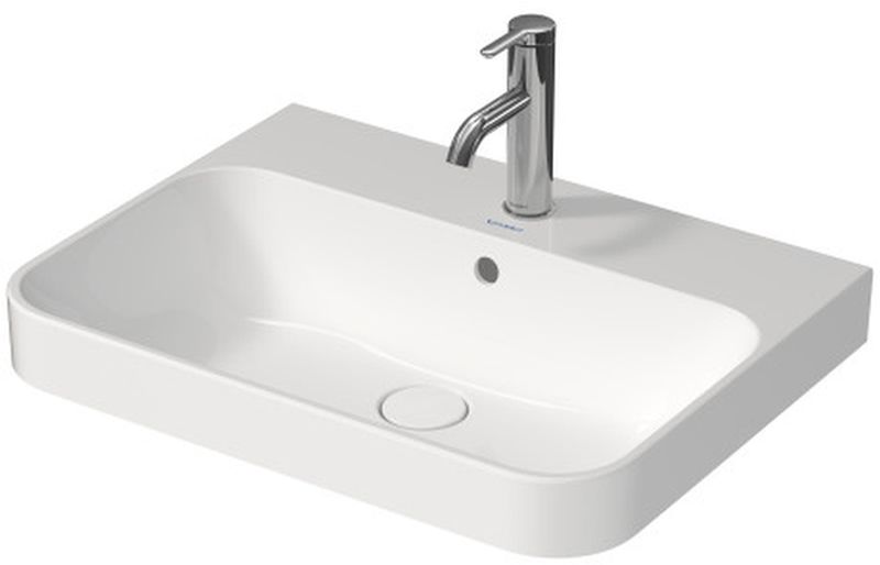 Duravit Happy D.2 umyvadlo 60x46 cm obdélníkový na pult bílá 2360600000