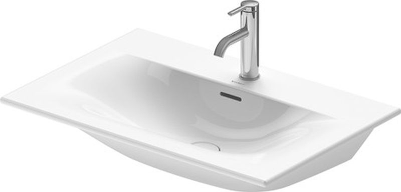 Duravit Viu umyvadlo 73x49 cm obdélníkový nábytkový bílá 2344730000