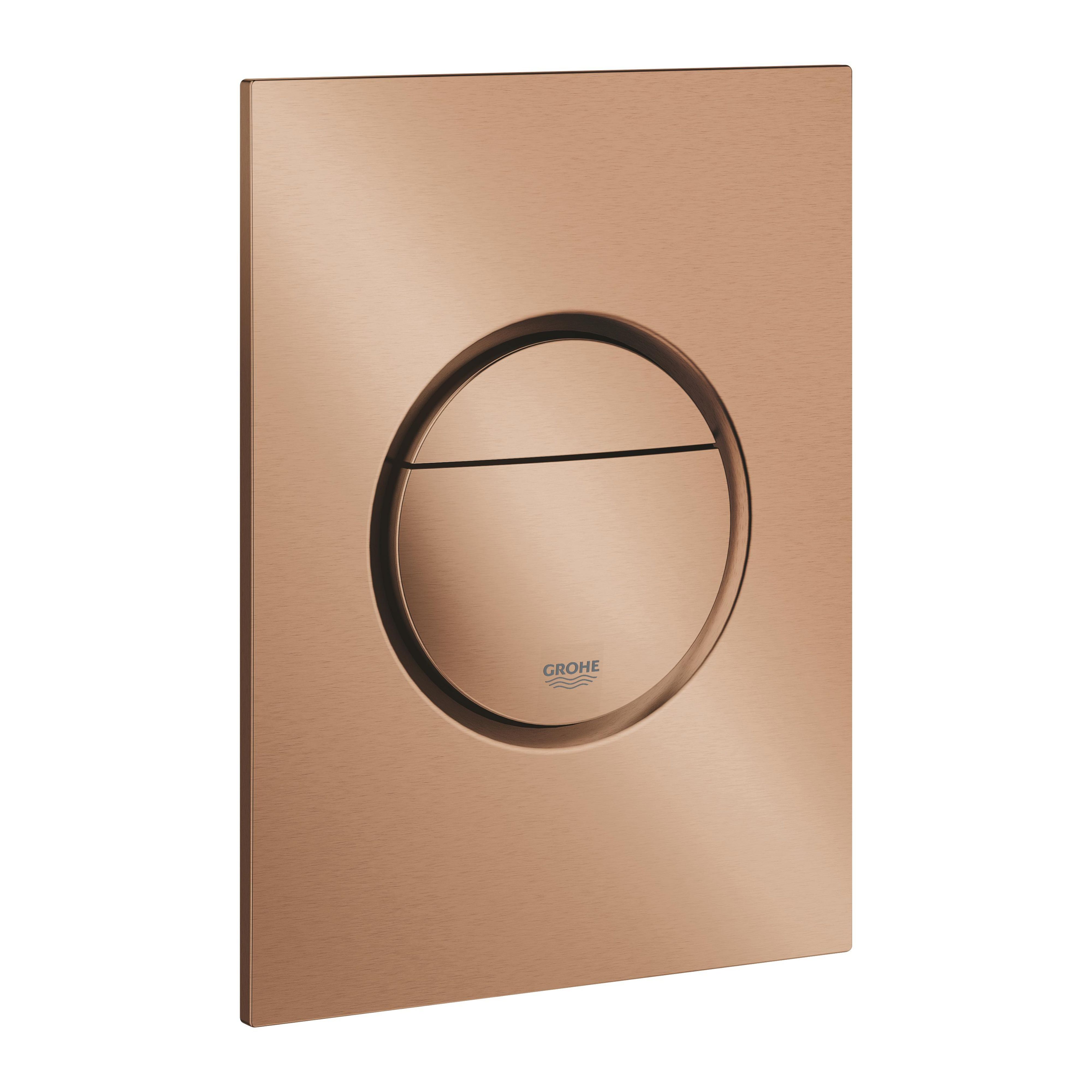 Grohe Nova Cosmopolitan S splachovací tlačítko pro WC Brushed Warm Sunset 37601DL0