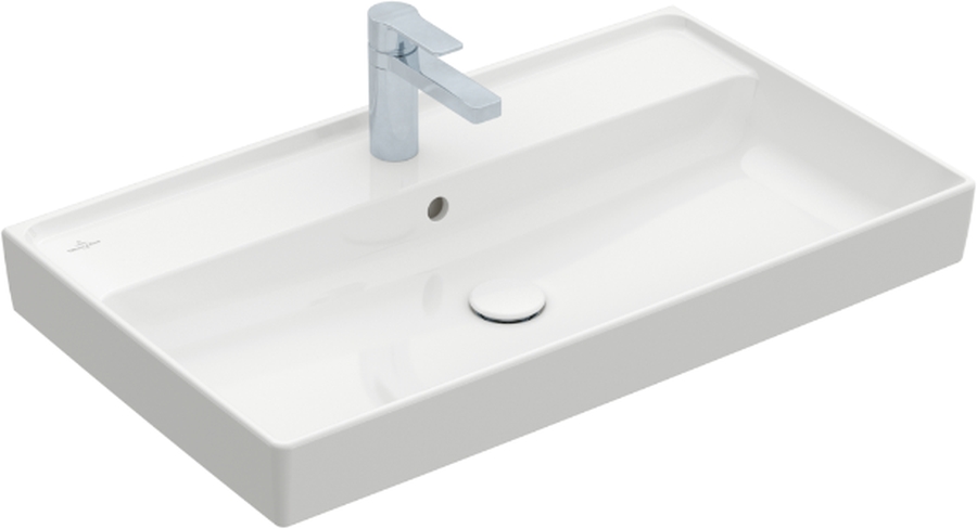 Villeroy & Boch Collaro umyvadlo 80x47 cm obdélníkový klasický-nábytkový bílá 4A338101