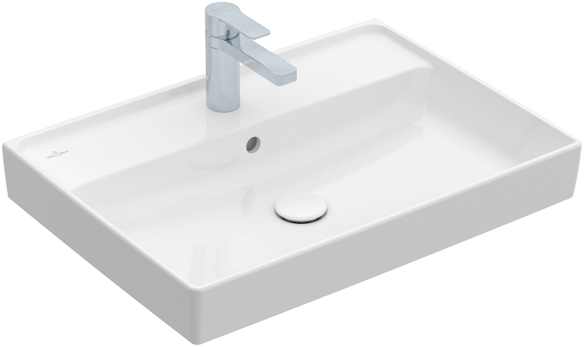 Villeroy & Boch Collaro umyvadlo 65x47 cm obdélníkový klasický-nábytkový bílá 4A336501