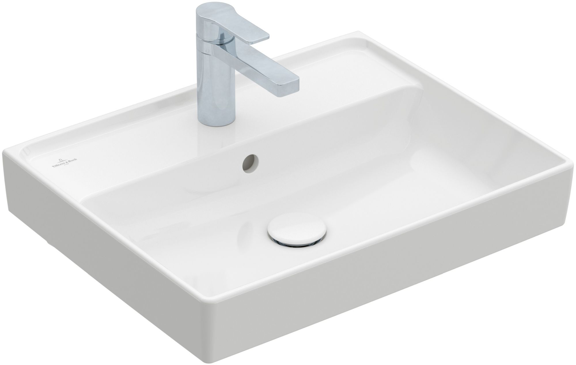 Villeroy & Boch Collaro umyvadlo 55x44 cm obdélníkový klasický-nábytkový bílá 4A335601