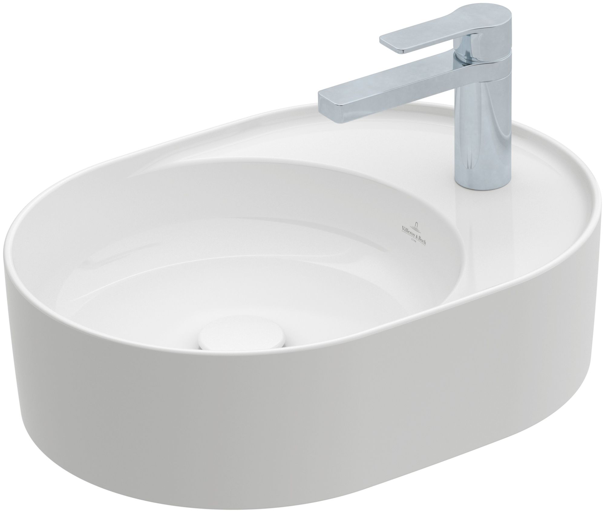 Villeroy & Boch Collaro umyvadlo 51x38 cm oválný bílá 4A155101