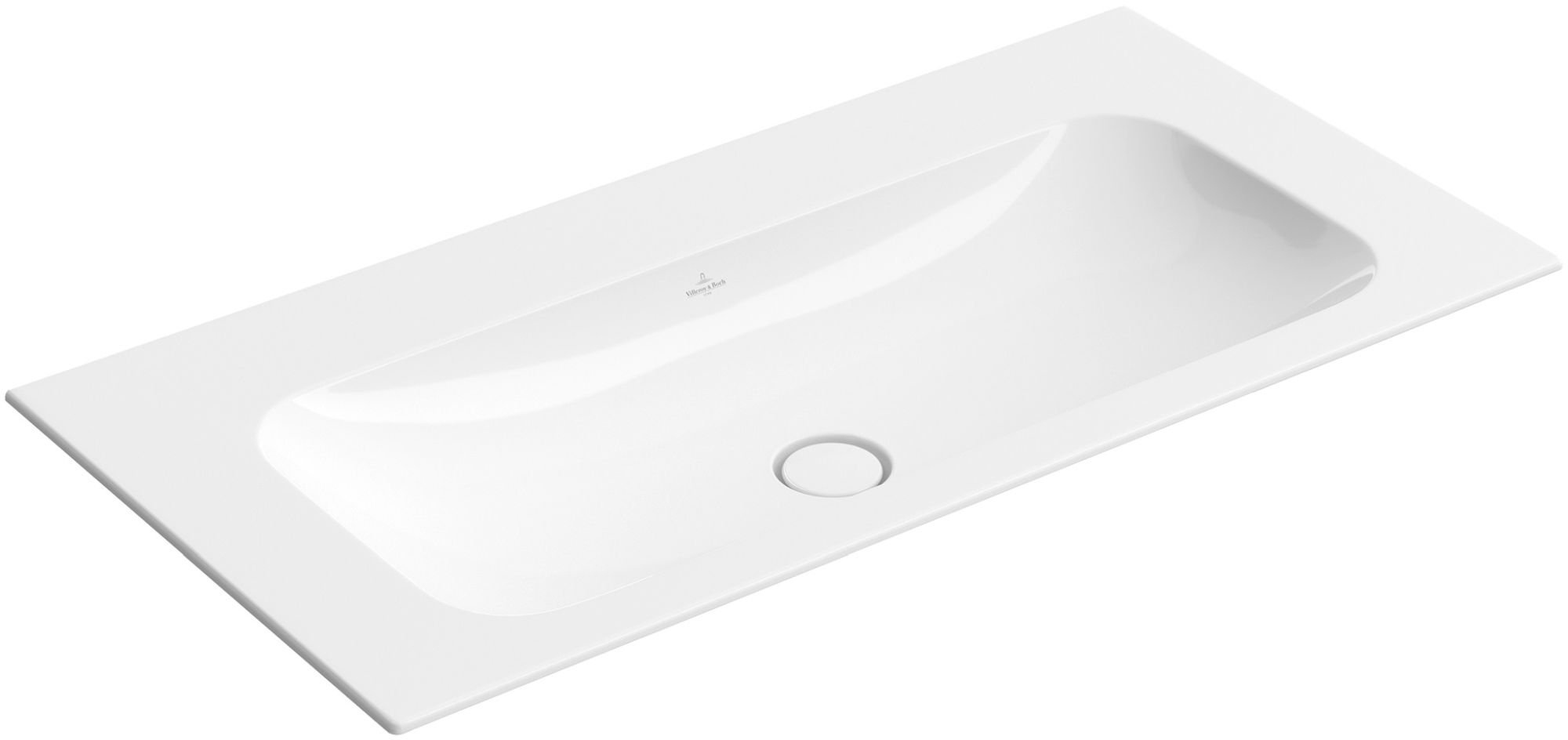 Villeroy & Boch Finion umyvadlo 100x50 cm obdélníkový nábytkový bílá 4164A3R1