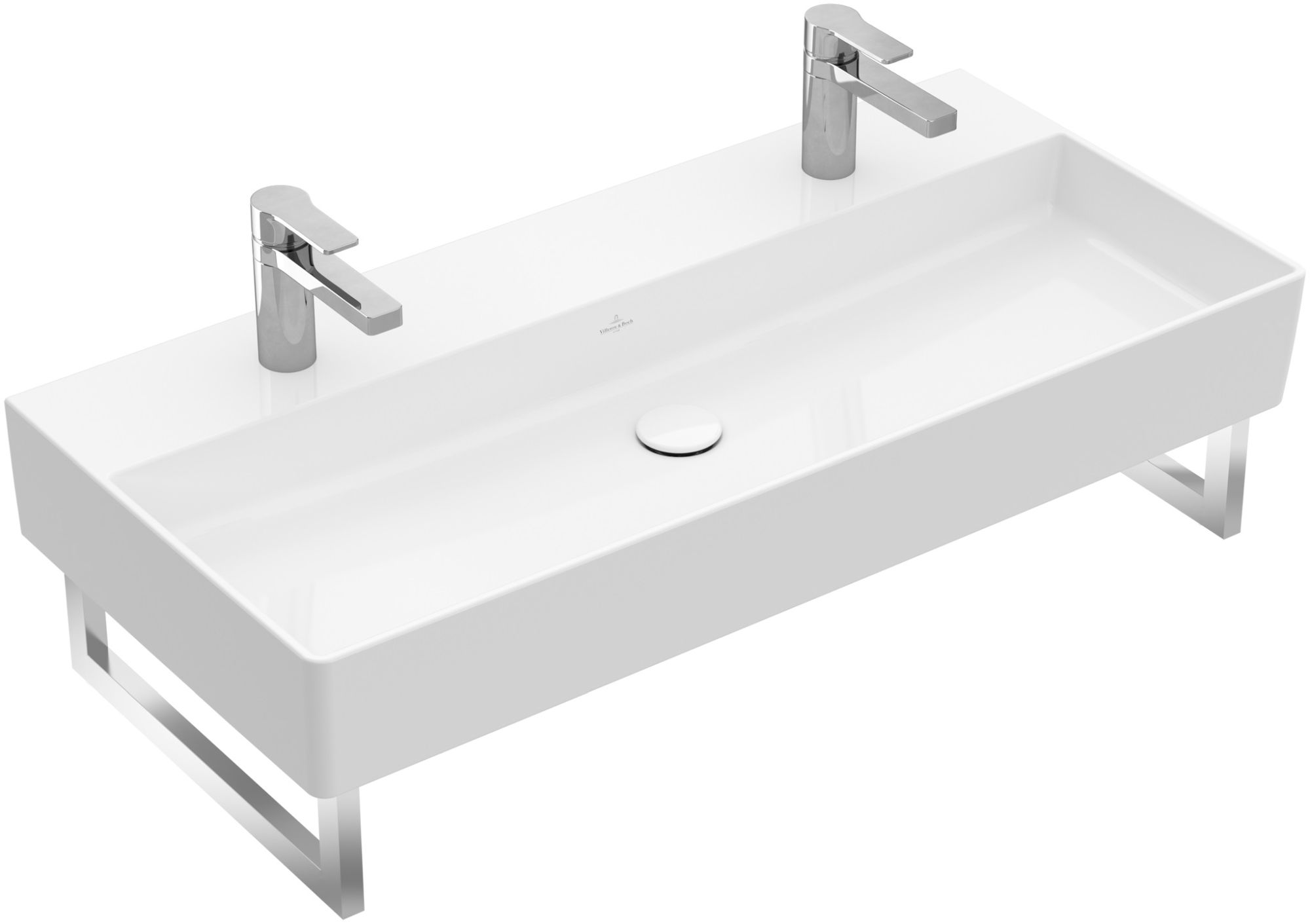 Villeroy & Boch Memento 2.0 umyvadlo 100x47 cm obdélníkový klasický bílá lesk 4A22A401