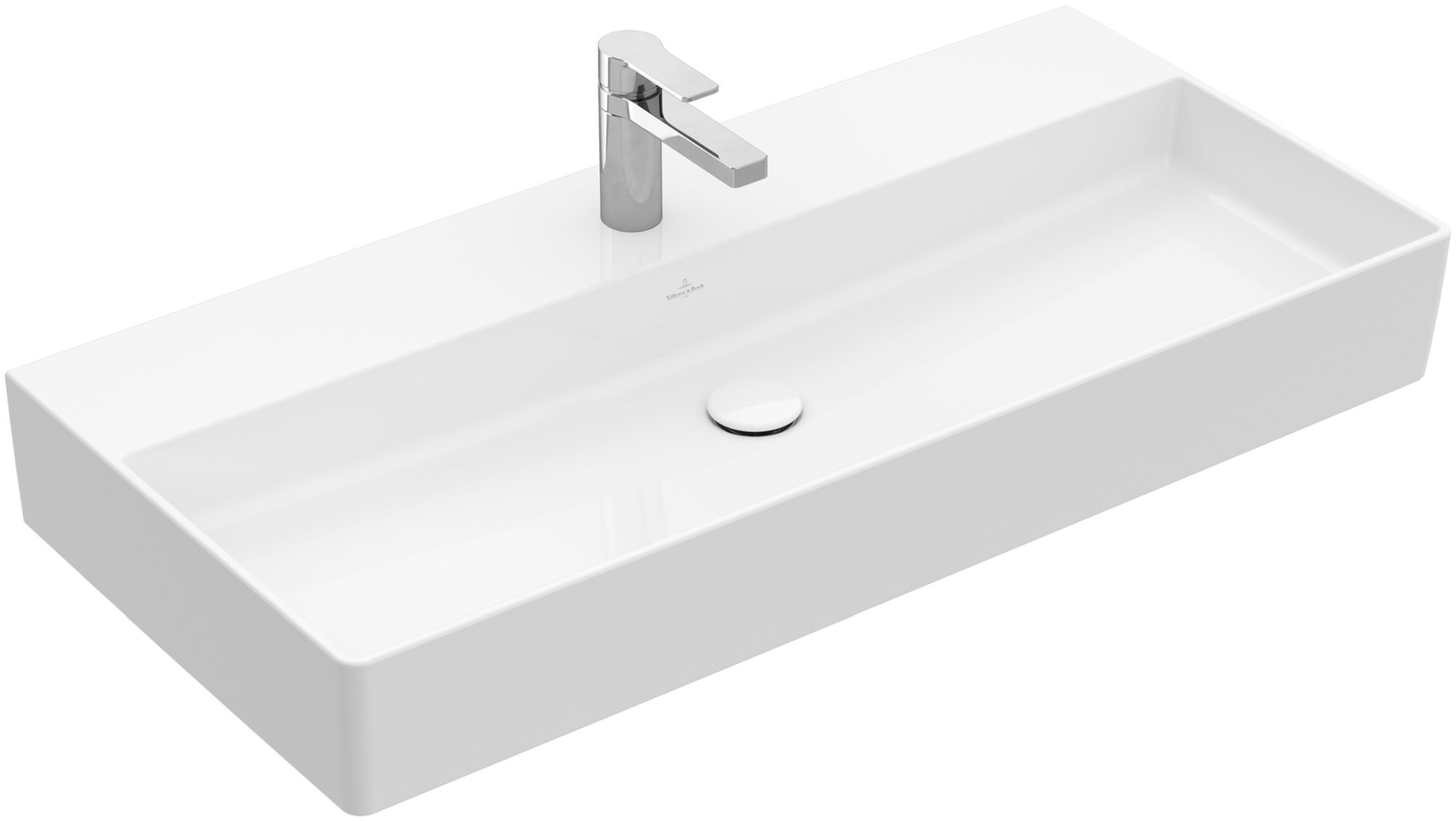 Villeroy & Boch Memento 2.0 umyvadlo 100x47 cm obdélníkový klasický-nábytkový bílá 4A221G01