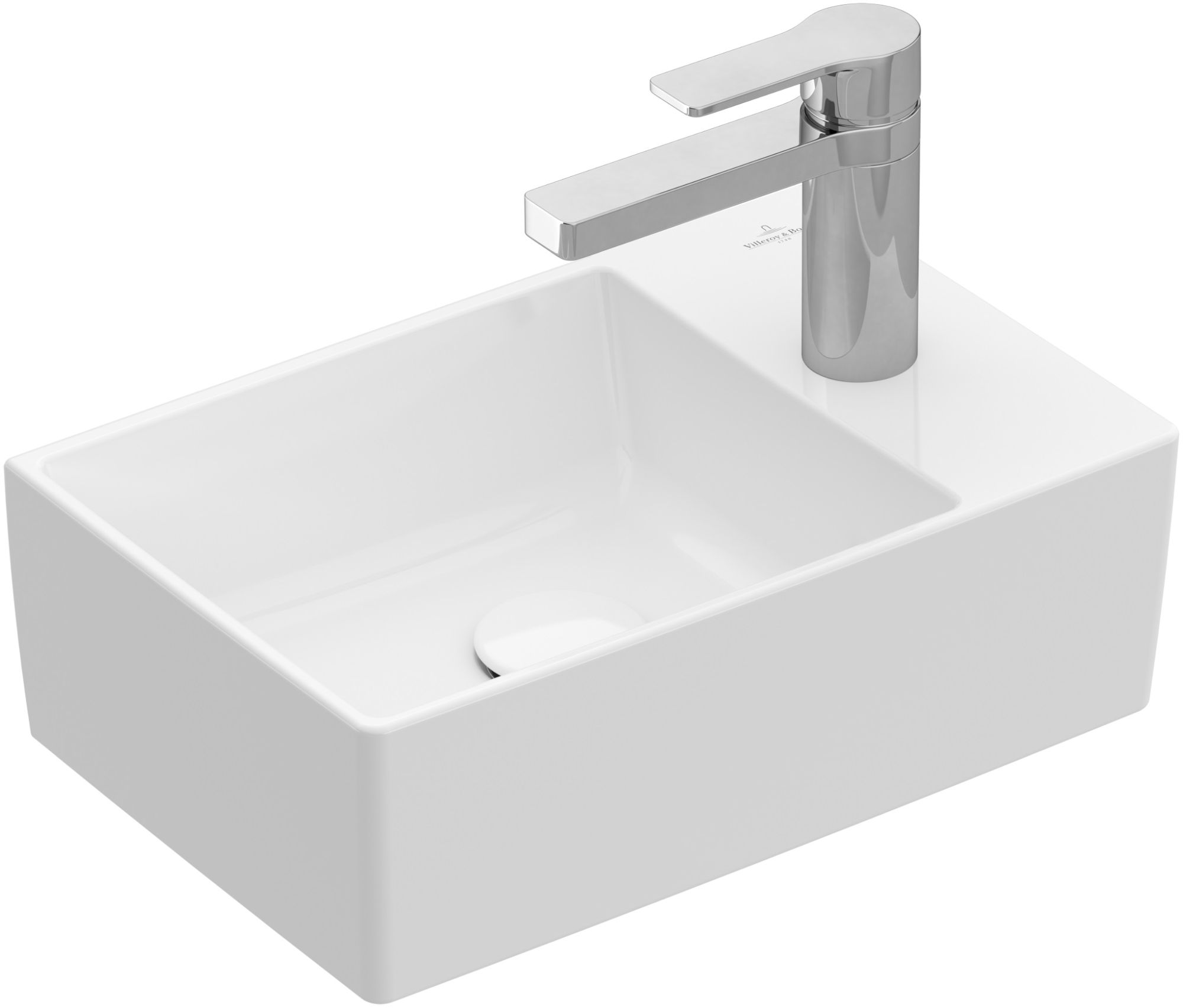 Villeroy & Boch Memento 2.0 umyvadlo 40x26 cm obdélníkový na pult bílá 43234G01