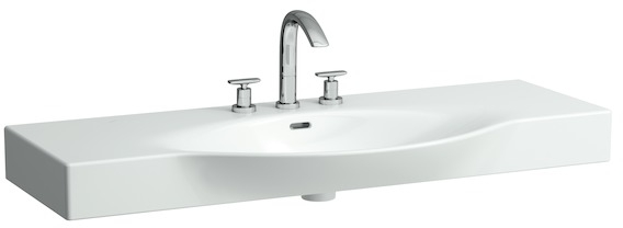 Laufen Palace umyvadlo 120x51 cm obdélníkový klasický-nábytkový bílá lesk H8117040001041