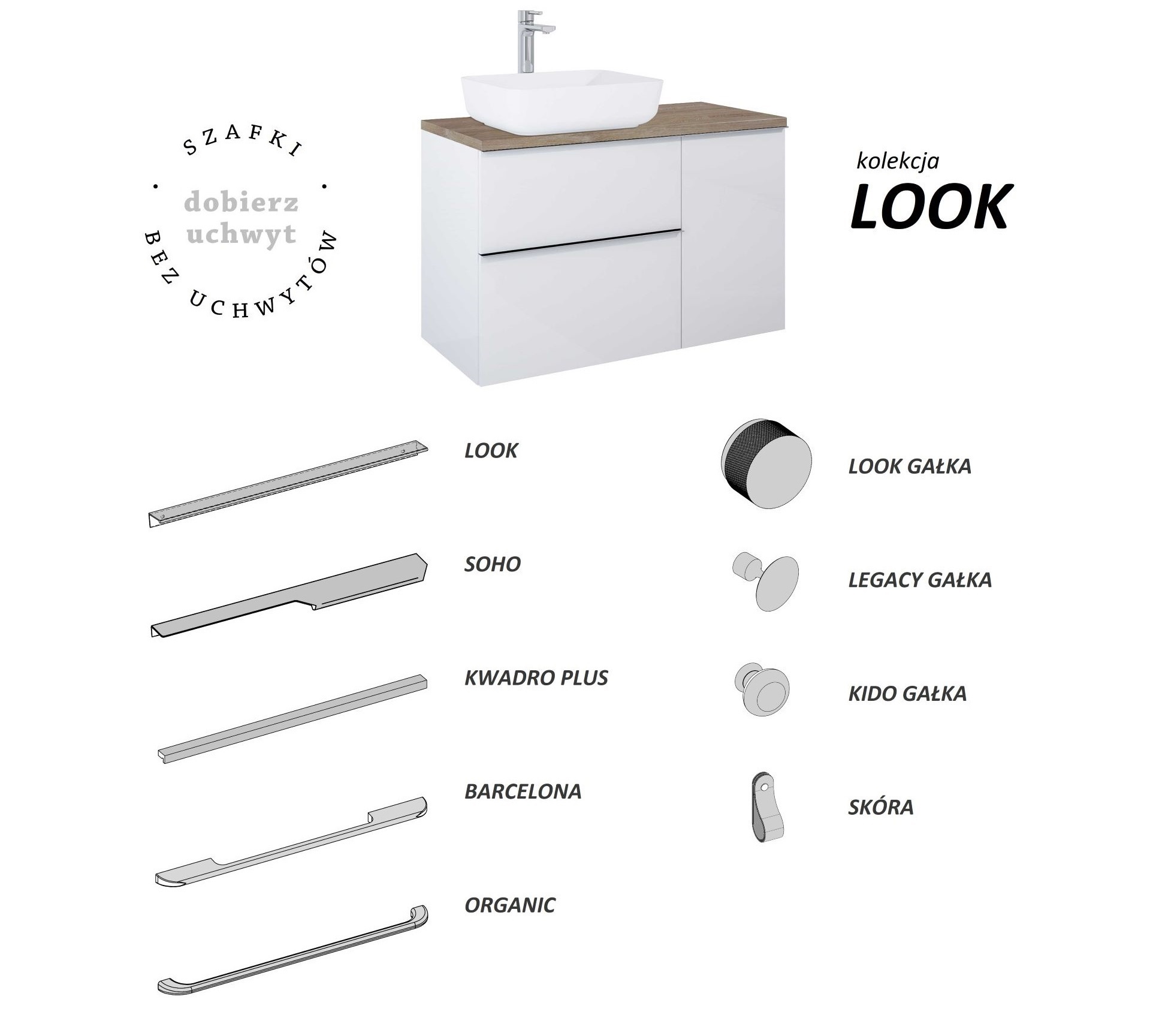 Elita Look skříňka 40x44.9x63.5 cm boční závěsná antracitová RE080400026610