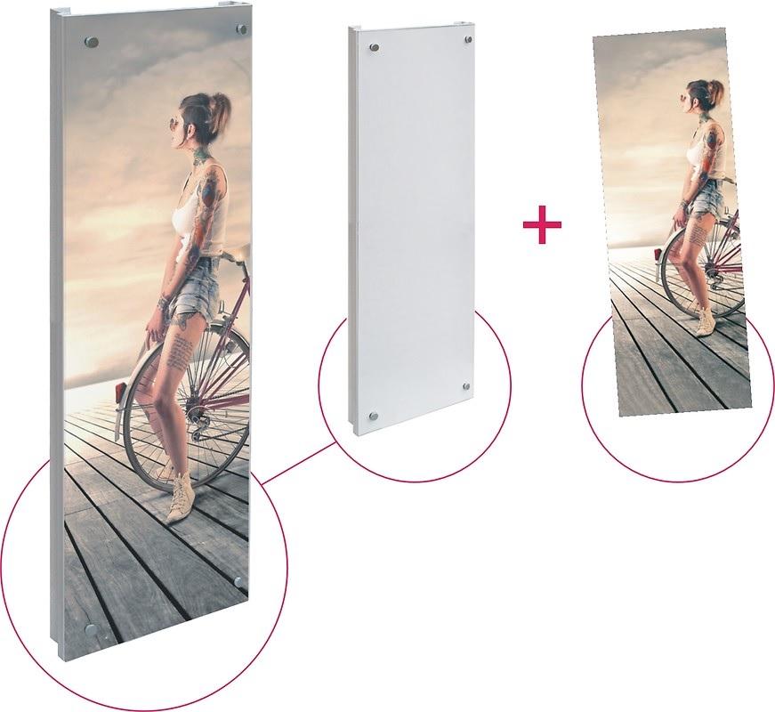 Instal Projekt Magic koupelnový radiátor designově 200x57 cm MAG-60/200E16L06