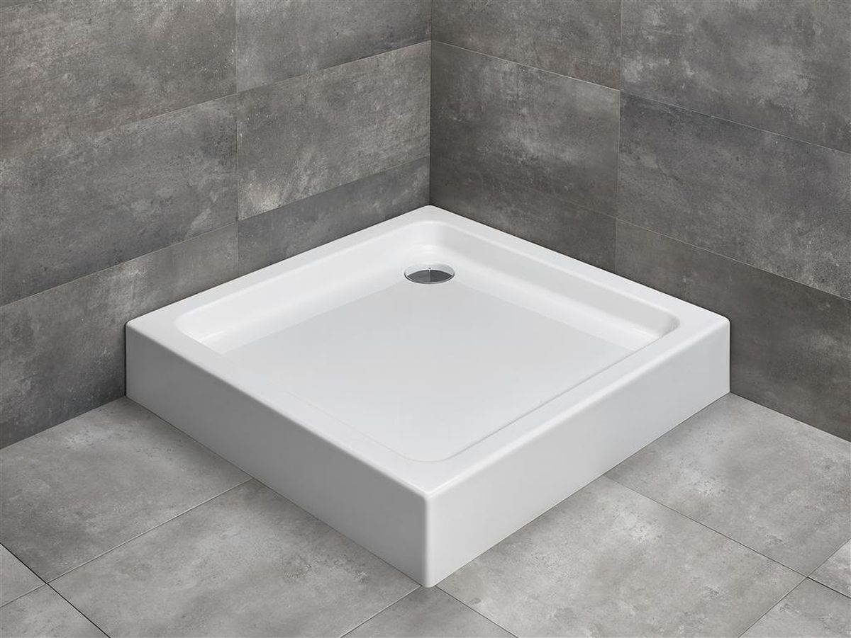 Radaway Siros C čtvercová sprchová vanička 90x90 cm bílá SBC9917-2