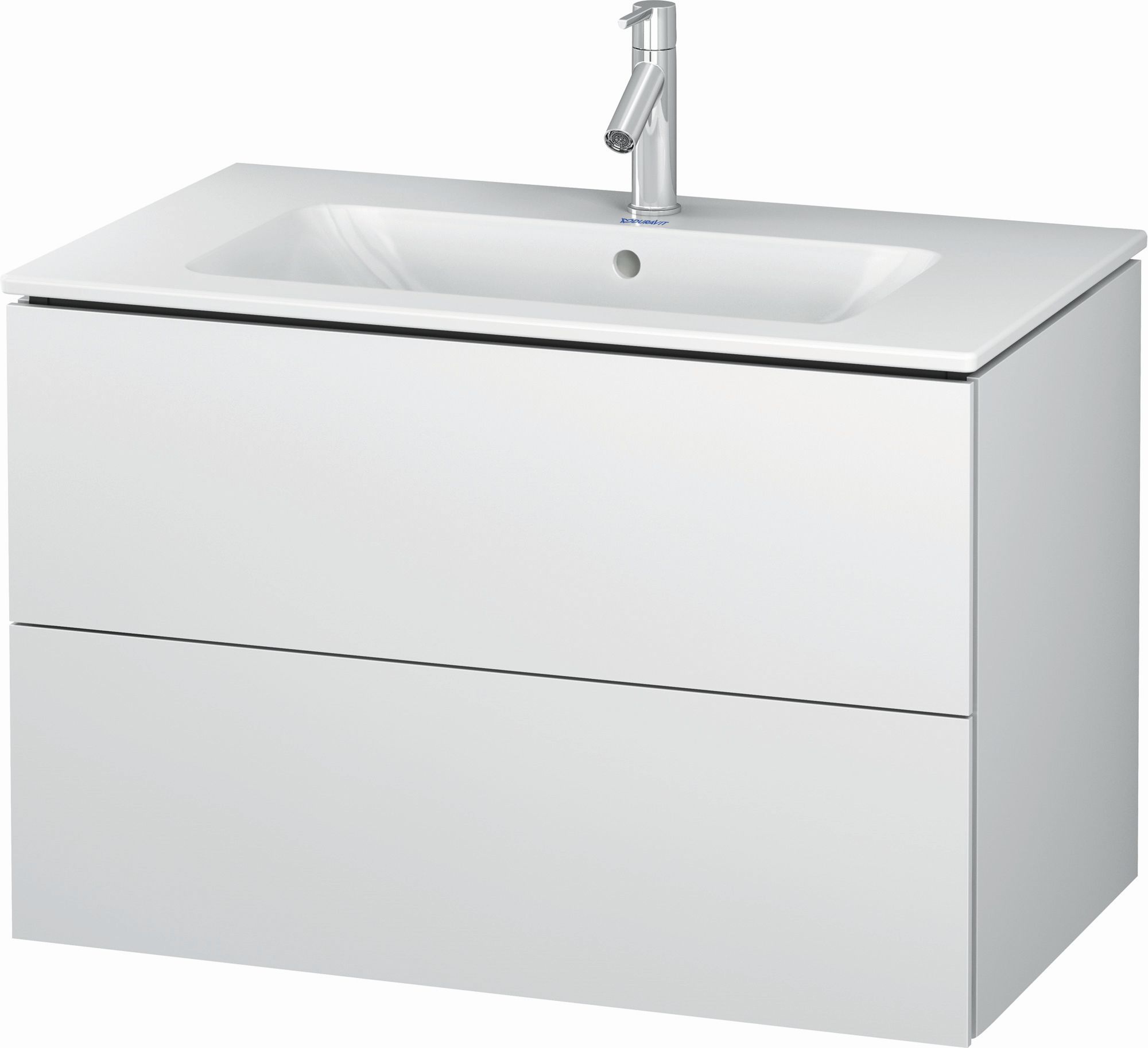 Duravit L-Cube skříňka 82x48.1x55 cm závěsná pod umyvadlo bílá LC624101818