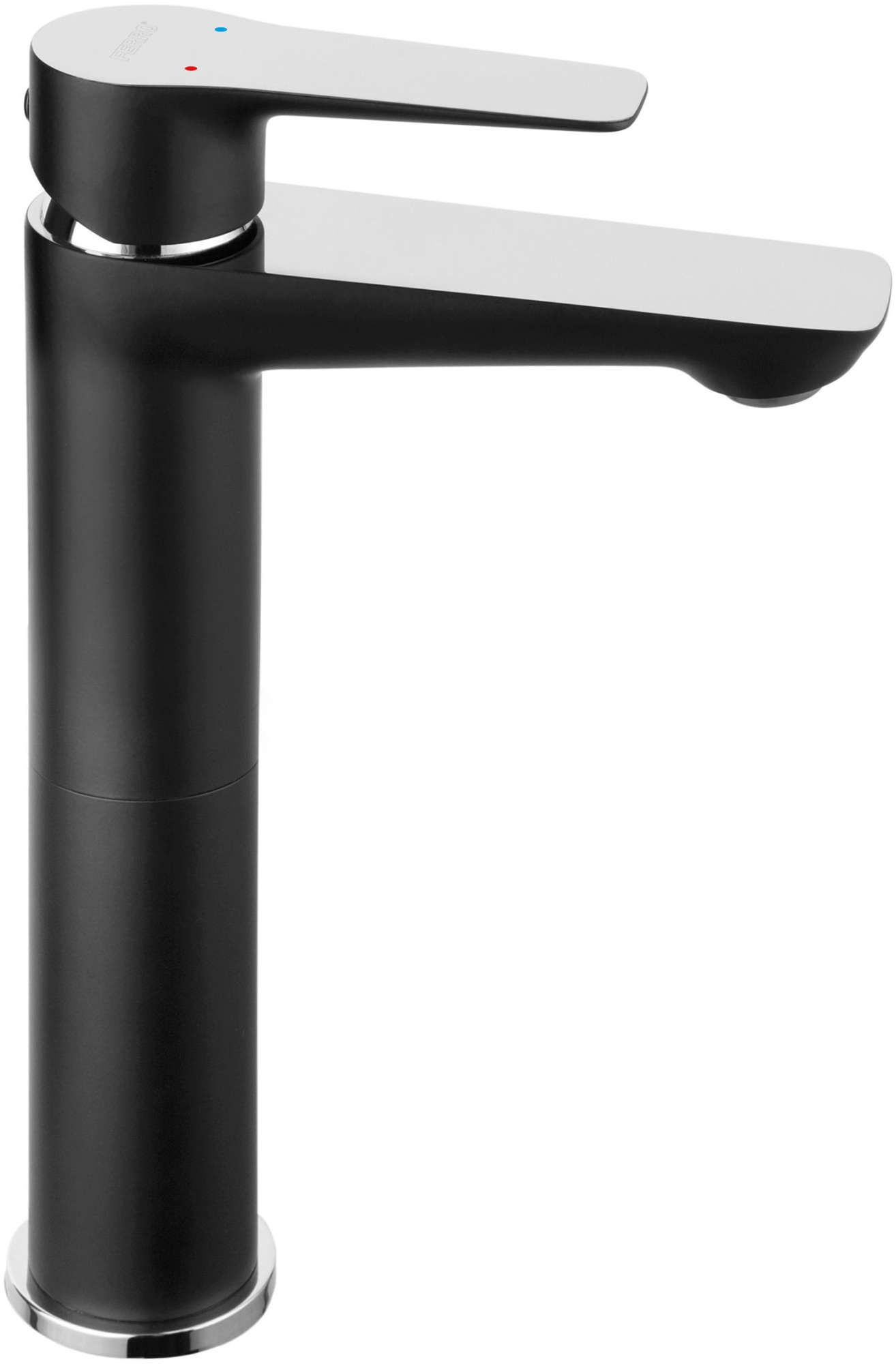 Ferro Adore Black umyvadlová baterie stojící chrom BDR2LBLC