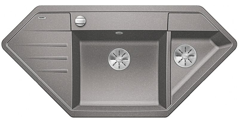 Blanco Lexa 9 E granitový dřez 107x51 cm šedá/grafitová/onyx 524992
