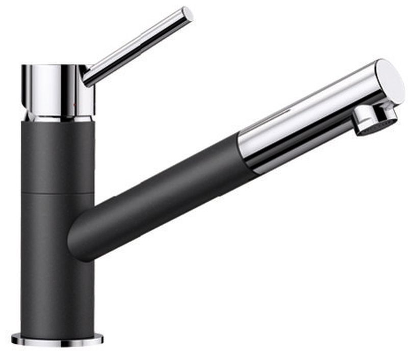 Blanco Kano-S kuchyňská baterie stojící chrom-antracitová 525038